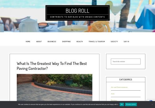 Blog Roll | Contribute to our blog with unique contents
