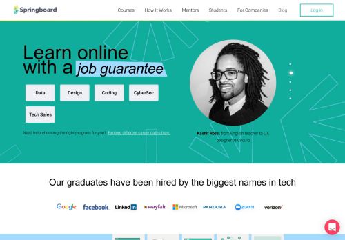 Springboard: Online Courses to Future Proof Your Career