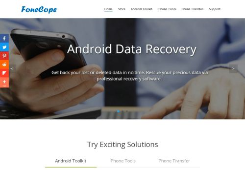 [OFFICIAL] FoneCope Software - Android & iPhone Data Recovery, Phone Manager, Mobile Transfer Solution