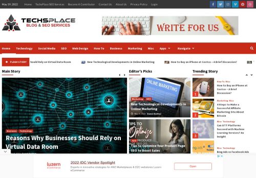 TechsPlace - Technology Blog and SEO Services