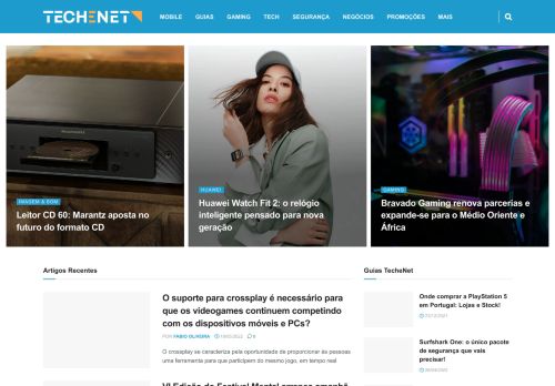 TecheNet - Notícias e informação de tecnologia