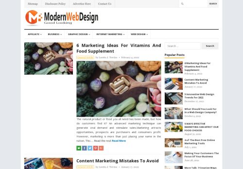 Modern Web Design - Good Looking