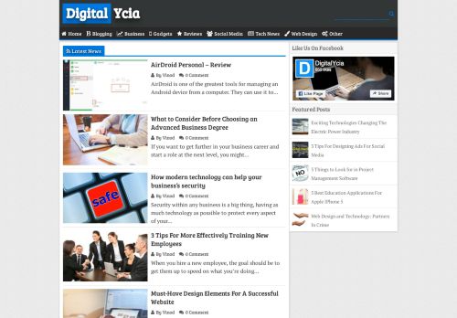 DigitalYcia • Technology Blog