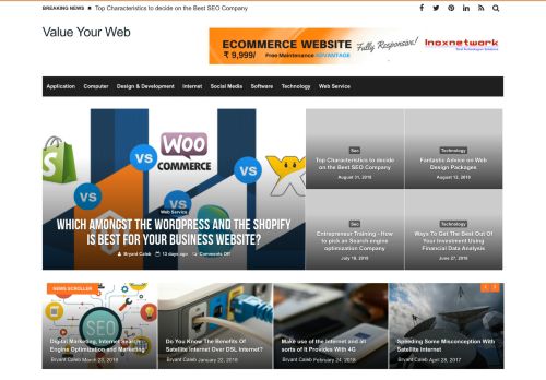 Value Your Web - Tech & Web Service