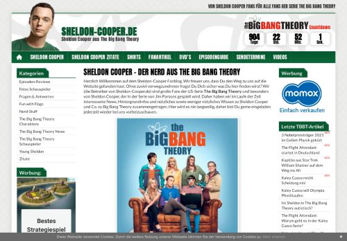 The Big Bang Theory Blog bietet Fans News & mehr zur beliebten Serie