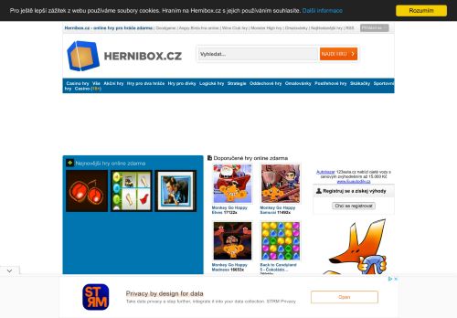 Hry online zdarma | Hernibox.cz