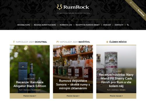 RumRock - tipy na vychutnávání kvalitních rum? po celý rok