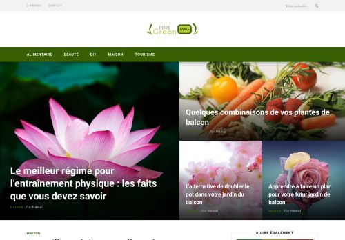 Pure Green Mag - Le blog 100% green
