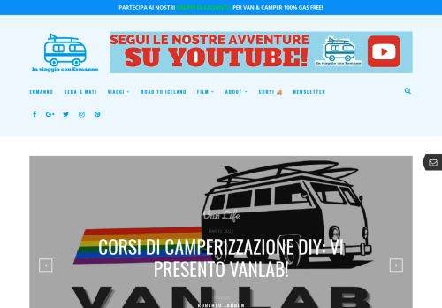 Travel blog In viaggio con Ermanno - Minivan & camper