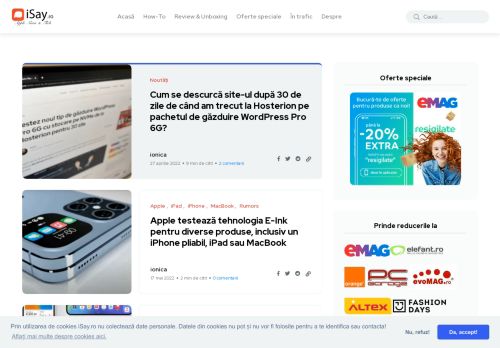 iSay.ro – Apple News & Tech