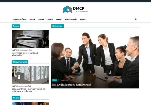 DMCP - Blog Finansowy - Strona G?ówna - Gie?da, Nieruchomo?ci, Nauka
