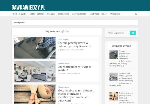 Portal wiedzy Dawkawiedzy.pl - ciekawostki, porady, inspiracje