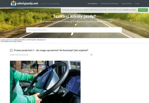 szkolyjazdy.net - NajwiÄ?ksza baza szkÃ³Å? jazdy!