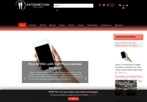 PatiZonet - Lifestyle and business