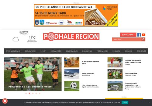Podhale Region - Portal informacyjny dzia?aj?cy na terenie Podhala, Spisza i Orawy.