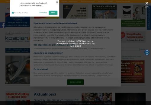 KOSCIAN.NET - lokalny portal informacyjny Ko?cian, Krzywi?, Czempi?, ?migiel | Koscian.NET
