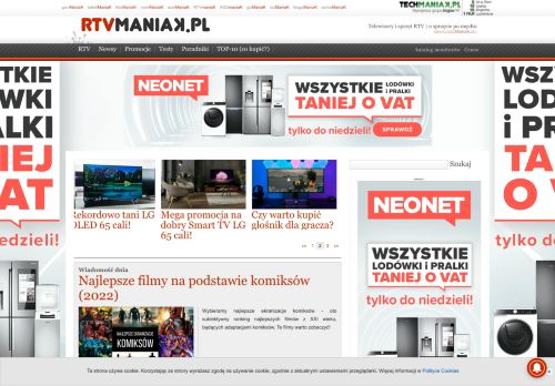 rtvManiaK.pl - recenzje i testy sprz?tu, aktualno?ci, rankingi, porady