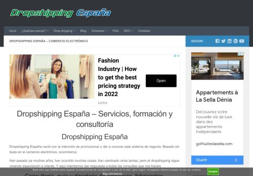 Dropshipping España - Comercio electrónico, proveedores, formación