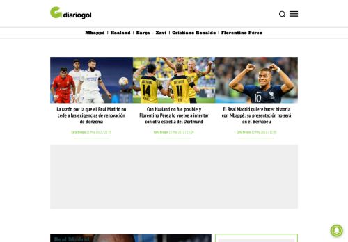 Diario Gol | Real Madrid, FC Barcelona, Ronaldo, Messi