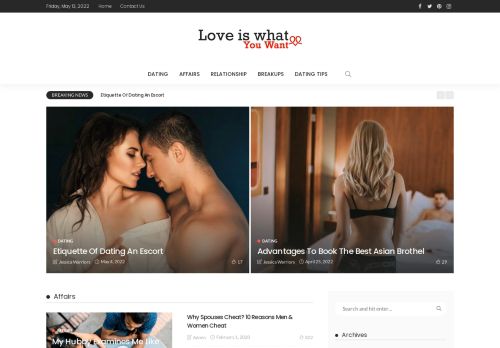 Love IS What You Want | Dating Blog