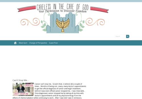 Careless in the Care of God - 