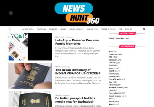 Newshunt360 - informational Hub