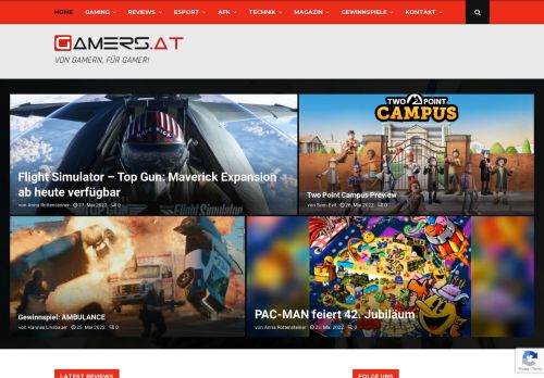 Gamers.at - Spielemagazin mit News & Tests zu PC- und Konsolenspielen