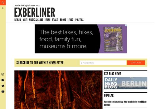 EXBERLINER: Berlin in English since 2002 - EXBERLINER.com