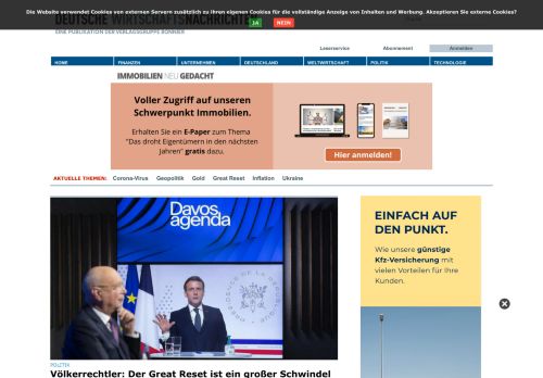 DWN | Deutsche Wirtschaftsnachrichten
