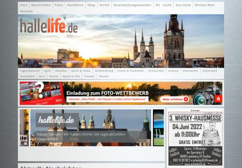 hallelife.de - Start - hallelife.de - Nachrichten aus Halle an der Saale und der Region