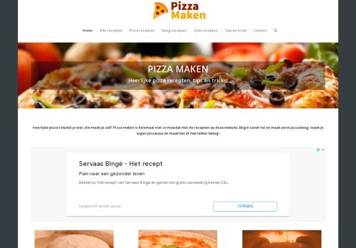 Pizza maken - Heerlijke Pizza recepten en goede tips