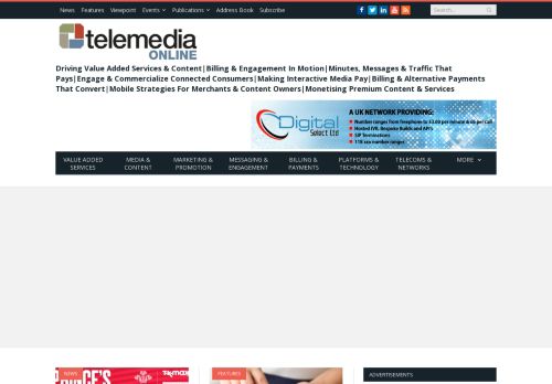 Telemedia Online | Mobile Services & Content | Billing & Payments
