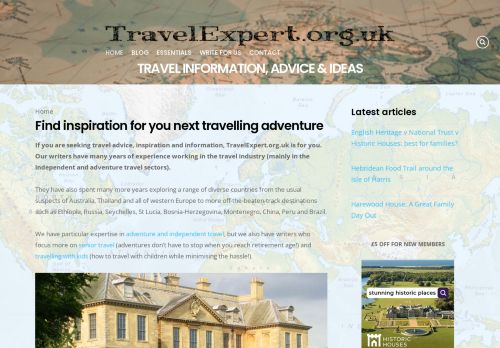TravelExpert.org.uk | Travel information, tips, advice and ideas