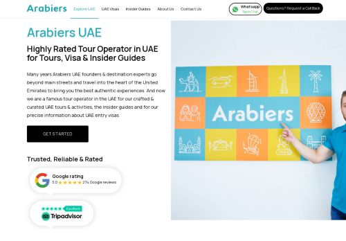 Arabiers UAE -  Tour Operator in UAE for Tours, Visas & Guides 