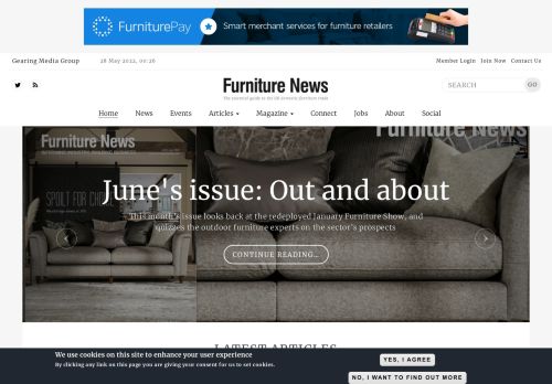 Furniture News: Contemporary & Classic Furniture Trade Magazine UK