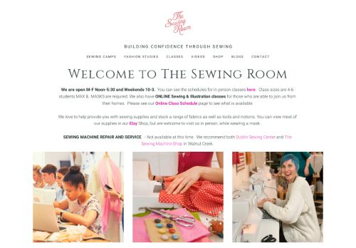 The Sewing Room - Building Confidence through Sewing and Fashion