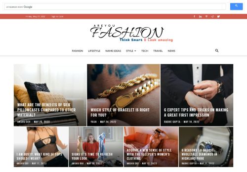 Homepage - Are You Fashion
