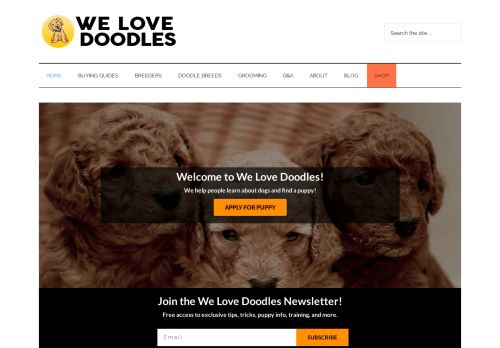 We Love Doodles - Homepage - We Love Doodles