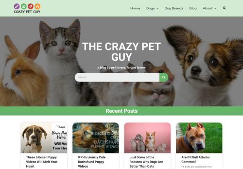 The Crazy Pet Guy: Pet Tips, Product Reviews & Buying Guides
