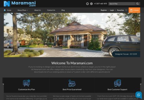 Ready made or Custom House Floor Plans and Designs for Africa | Maramani