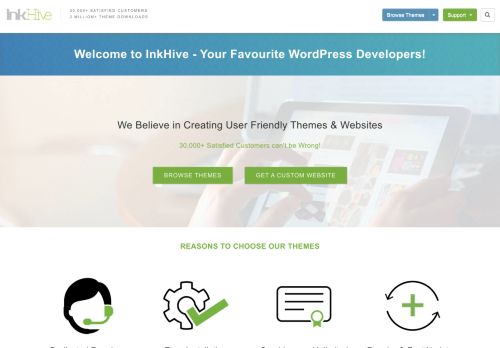InkHive.com - We Produce Stunning WordPress Themes