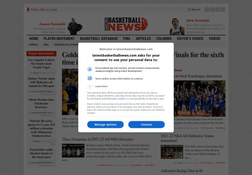 Latest Basketball News – Articles, Columns, News, and More
