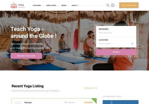 Home | Yogatraveljobs