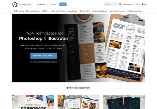 High-Quality Templates for Graphic Designers - BrandPacks