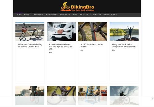 BikingBro | Your Daily Dose of Biking