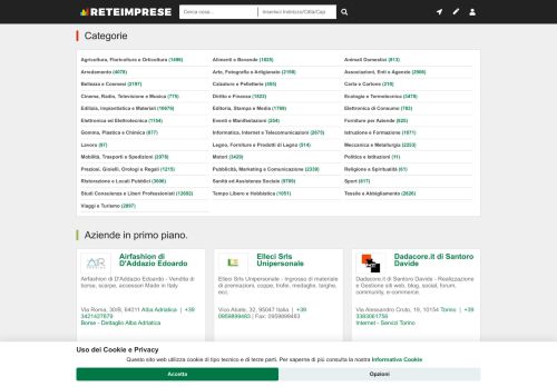 Reteimprese.it - Il portale delle Imprese Italiane sul Web
