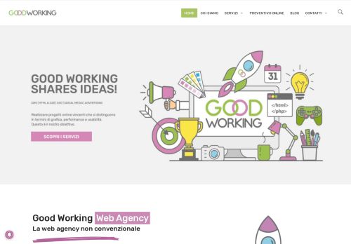 Good Working | Web Agency Vasto | E-commerce | SEO | Social Media
