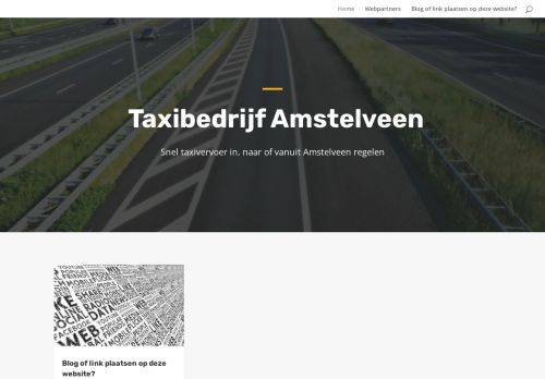 Taxibedrijf Amstelveen – Alles over vervoer en innovatie!