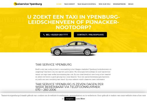 Taxi Ypenburg nodig? Taxiservice Leidschenveen-Ypenburg