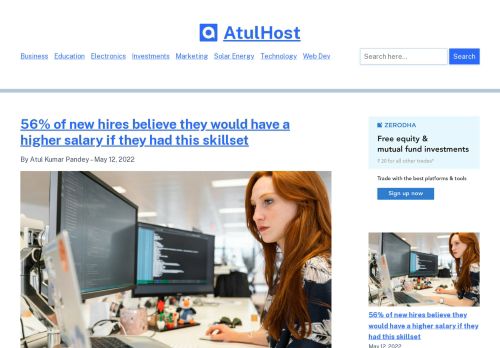 AtulHost - Resourceful business and technology contents.